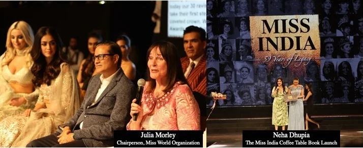 Femina Miss India 2023: Julia Morley & Neha Dhupia
